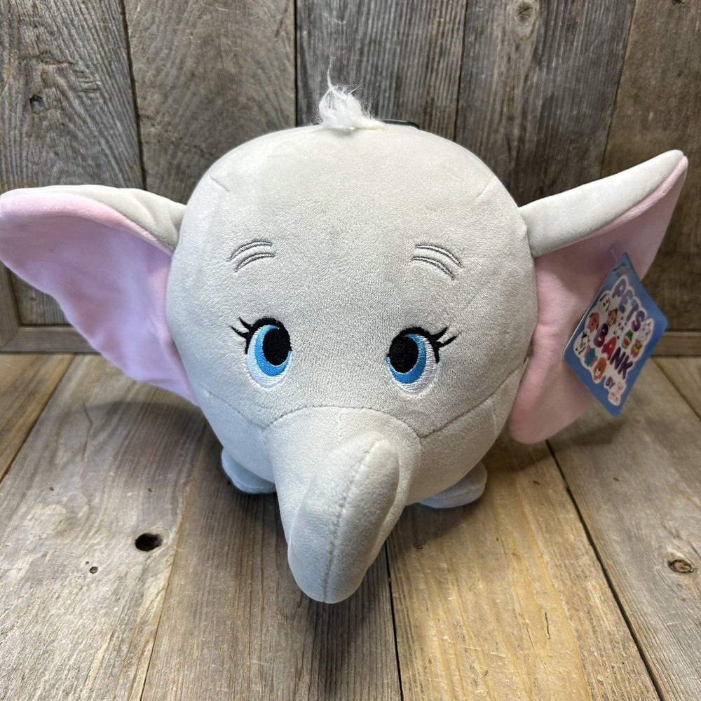 Lights & Sounds Plush Elephant Pets Bank Benji Toys NWT SEE VIDEO